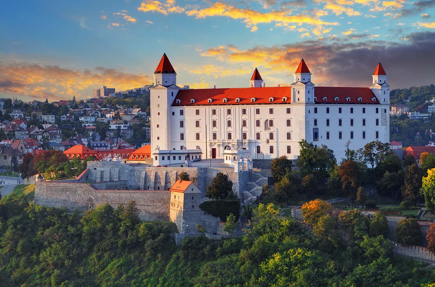 Visiter Bratislava - Château