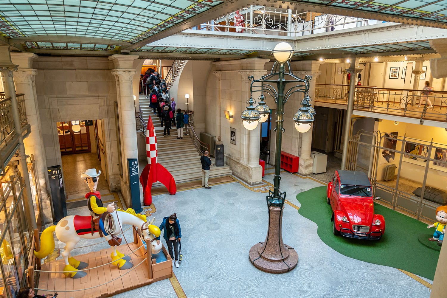 Visiter Bruxelles - Musée de la BD