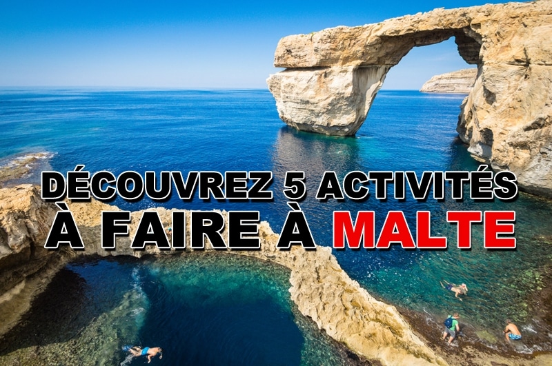 Découvrez les 5 activités à faire à Malte