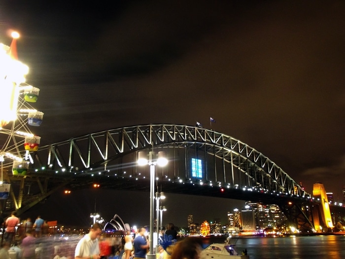Fêter le jour de l'an à Sydney - Harbour Bridge