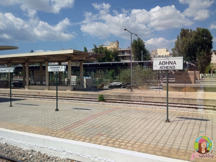 Grèce avec le pass InterRail