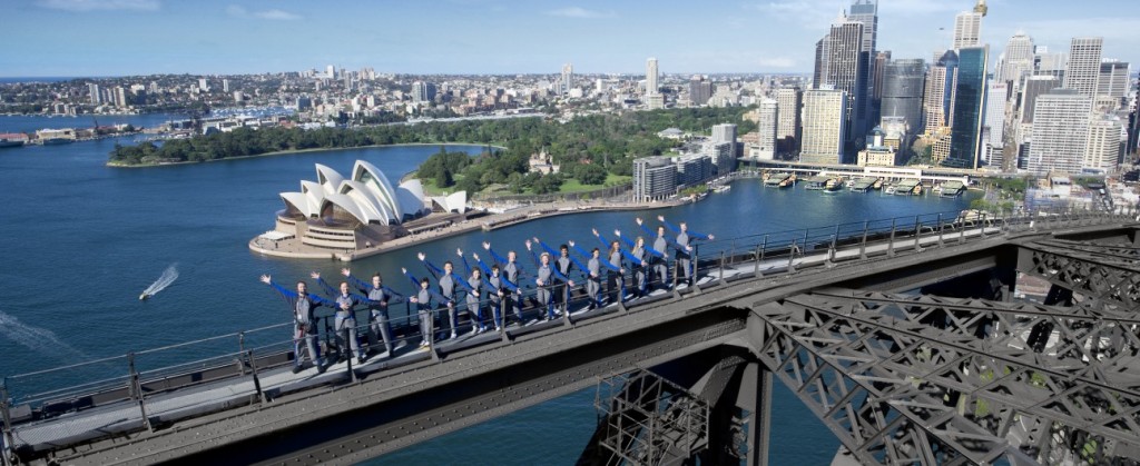 monter sur le pont Harbour Bridge de Sydney