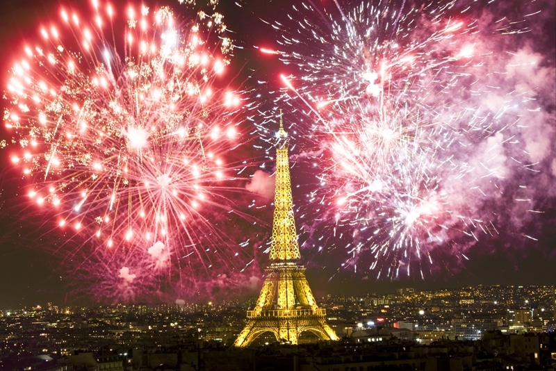 Paris - Top 10 des villes où fêter le nouvel an dans le monde