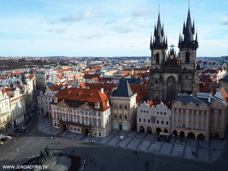 Visiter Prague en 4 jours - Place de la vieille ville