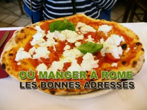 Lire la suite à propos de l’article Bonnes adresses où manger à Rome