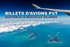 Lire la suite à propos de l’article Billets d’avion PVT Australie et Nouvelle-Zélande
