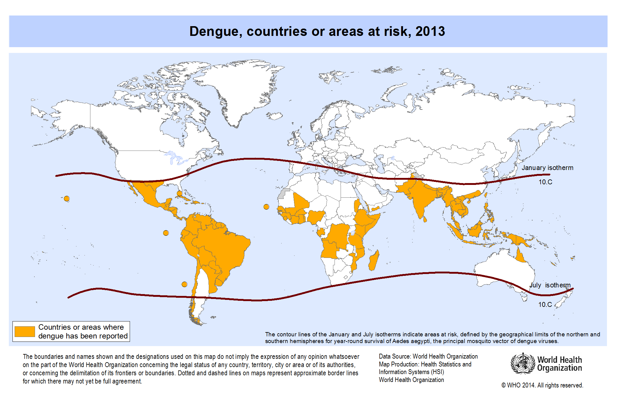 Map Dengue
