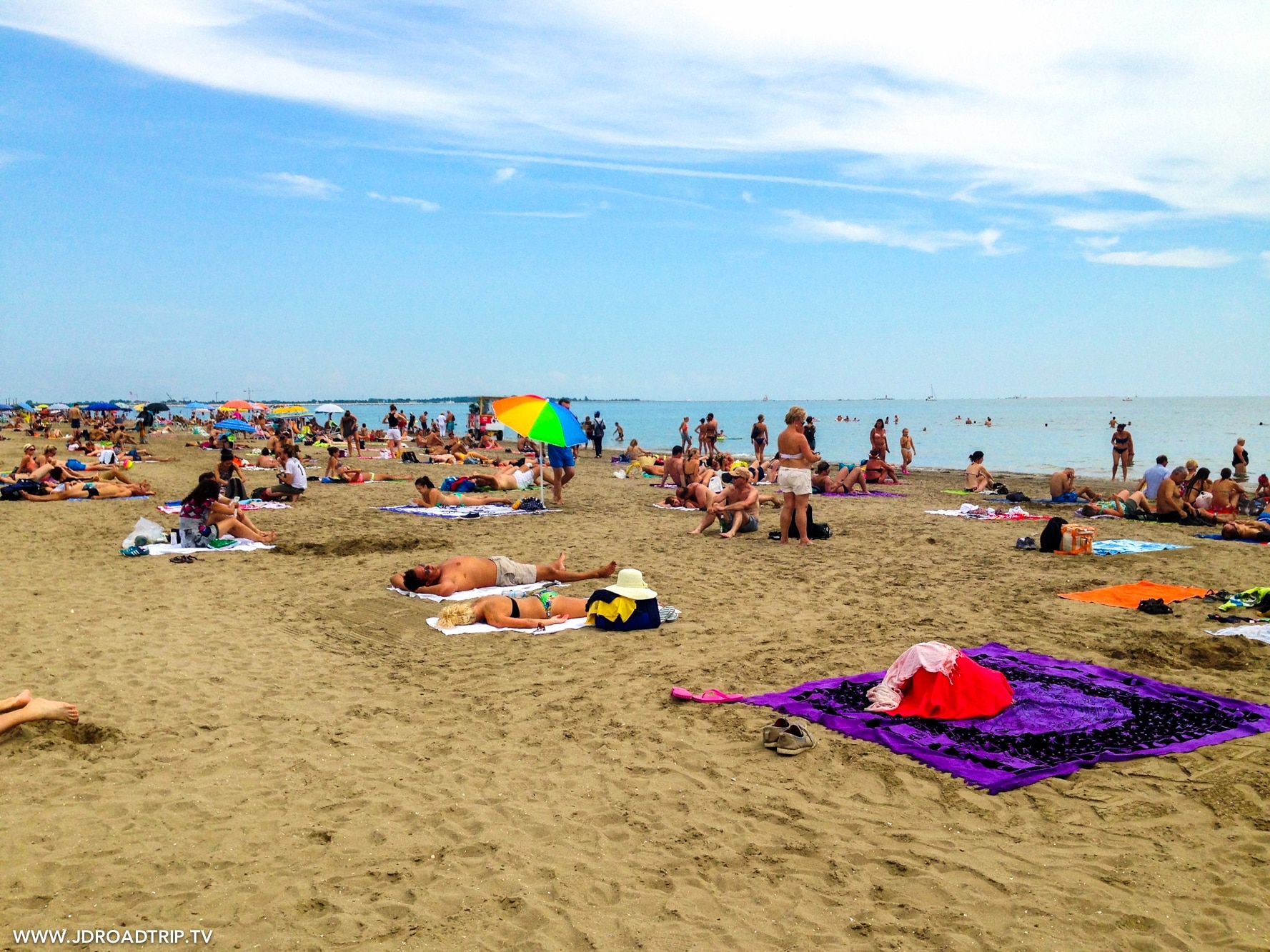 Visiter Venise en 3 jours - Plage de Lido