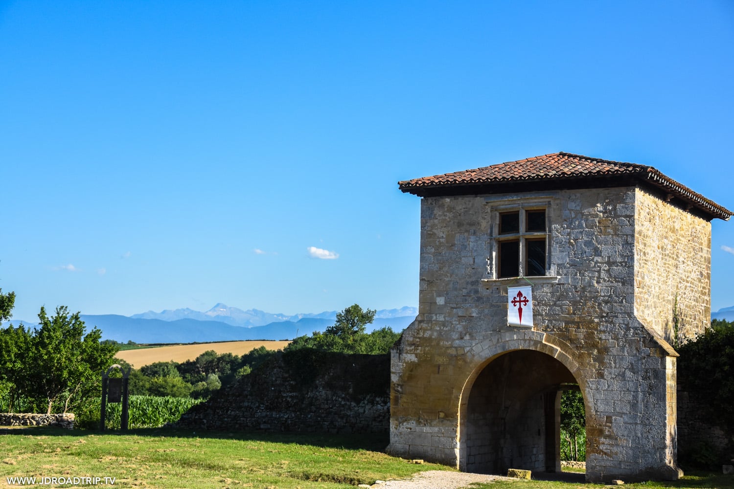 Via Garona - Vue Pyrénées