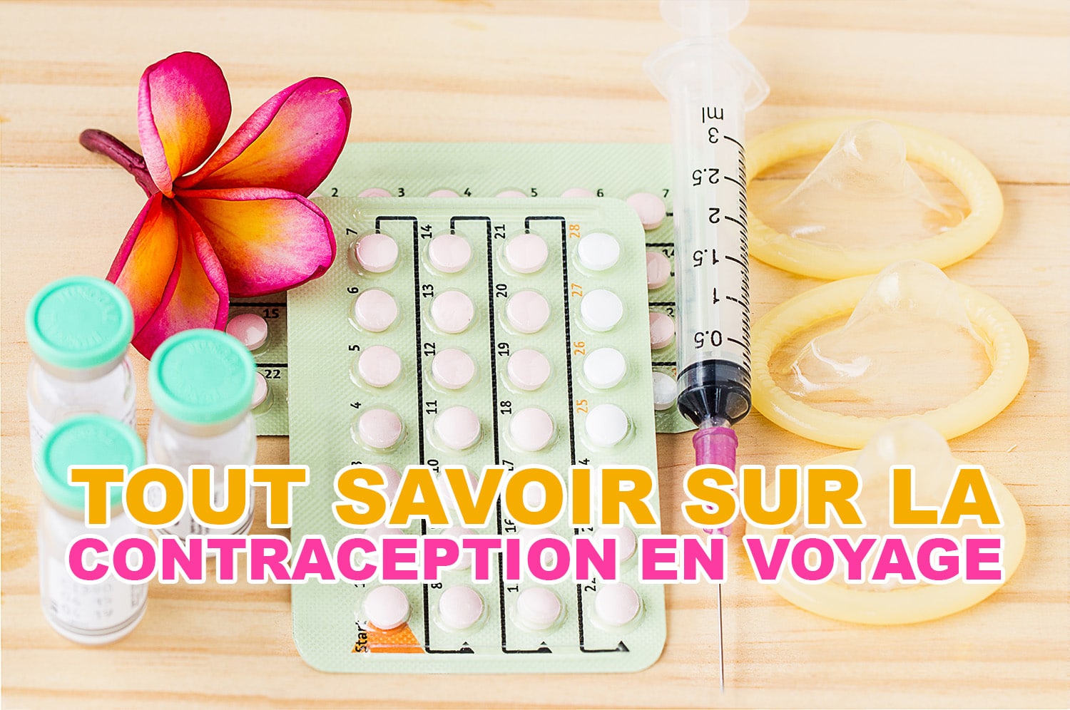 You are currently viewing Tout savoir sur la contraception en voyage