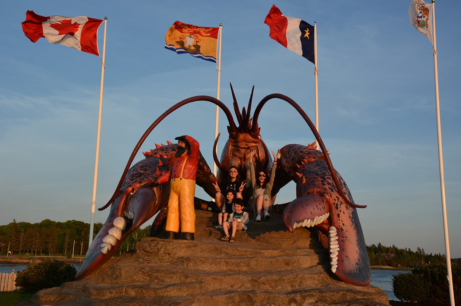 Voyager au Canada avec une famille