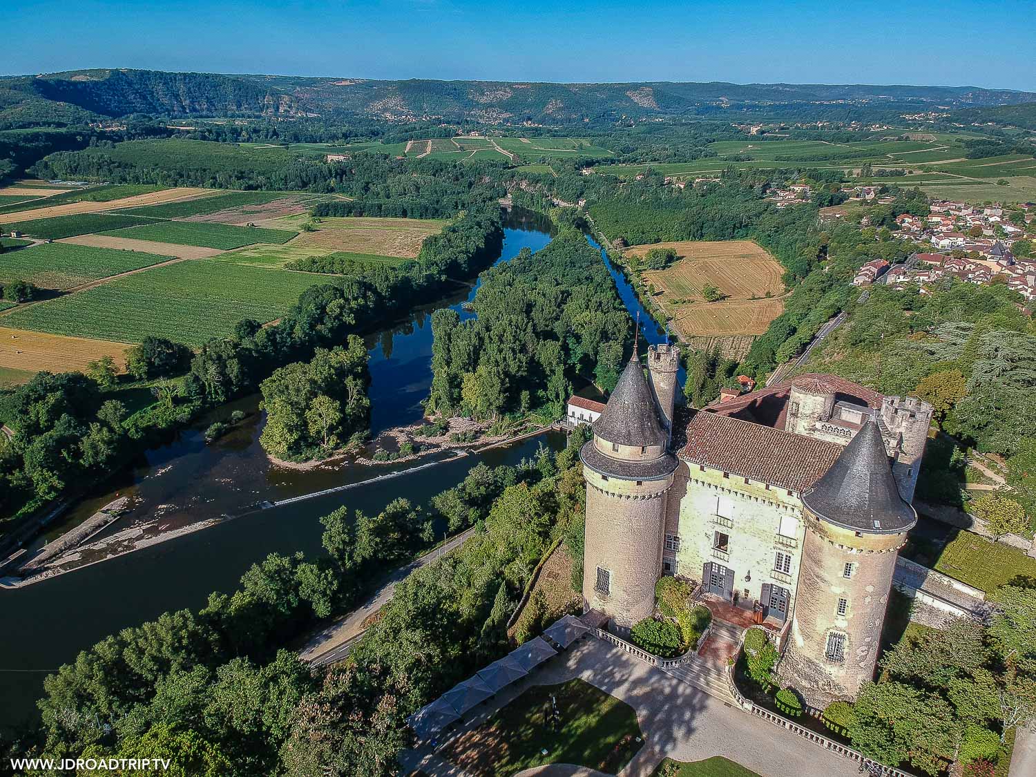 Visiter le château de Mercues