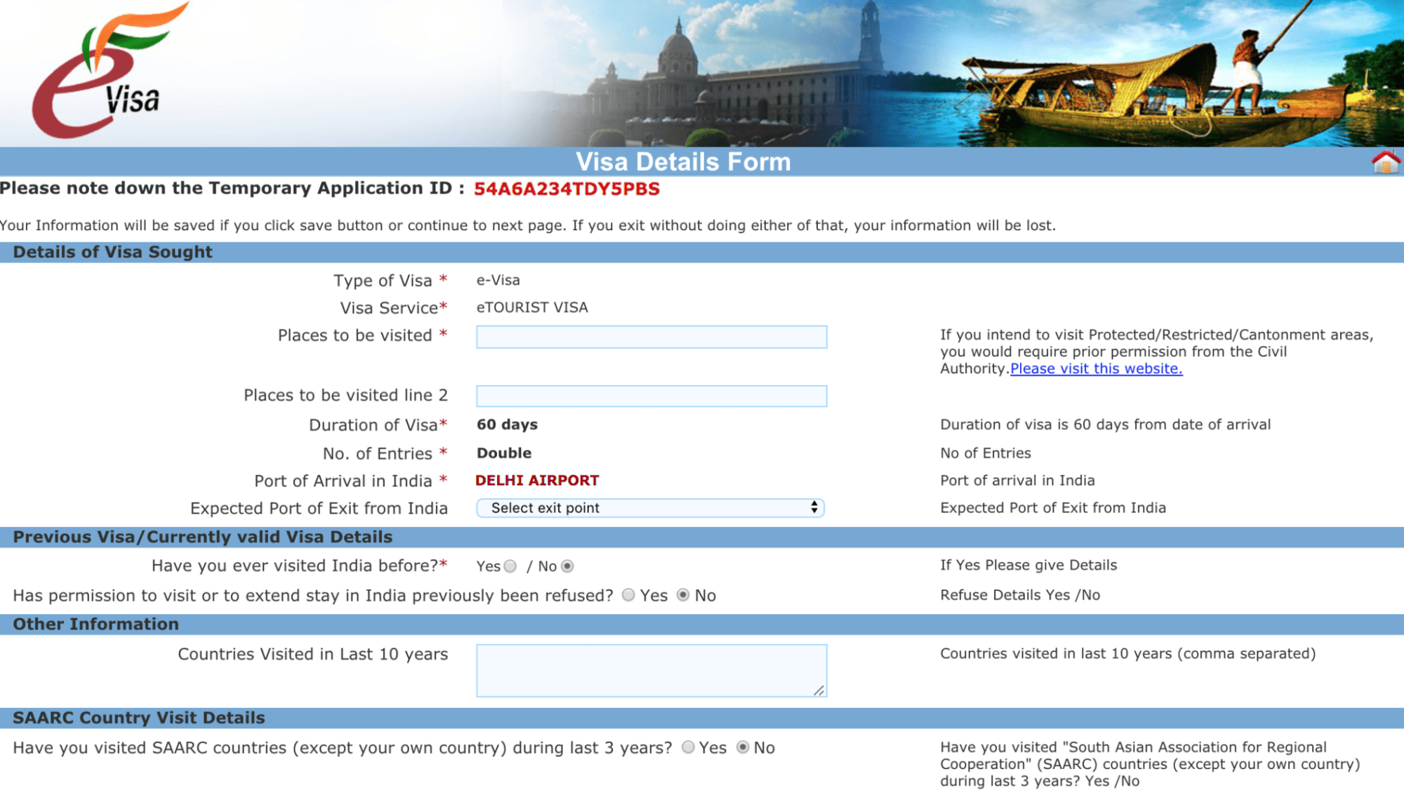 Comment faire son visa indien en ligne