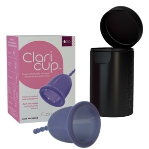 Comparatif des cups menstruelles - Clari Cup