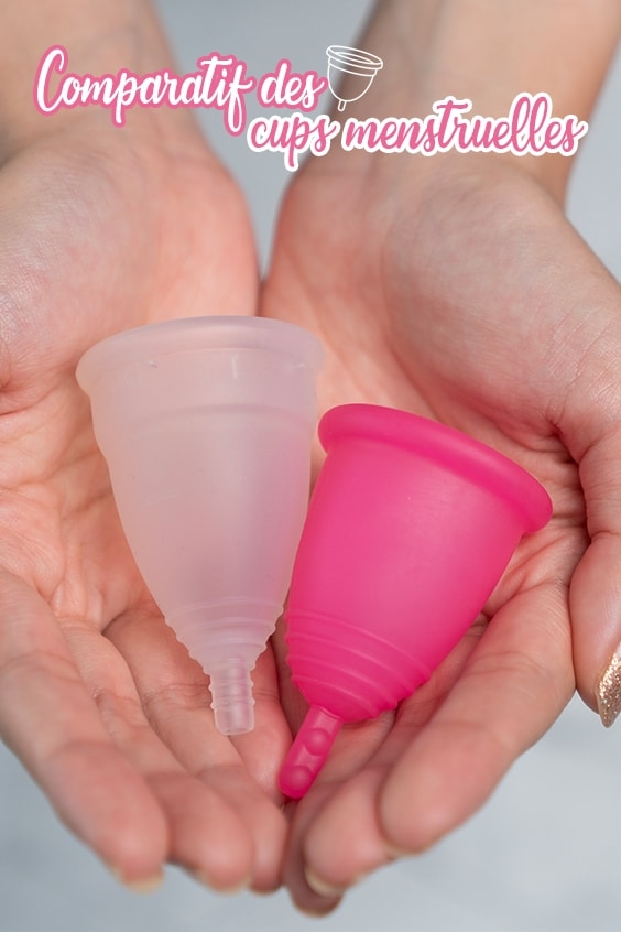 Comparatif cups menstruelles pin