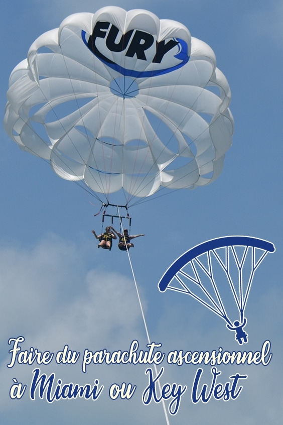 Parachute ascensionnel miami pin