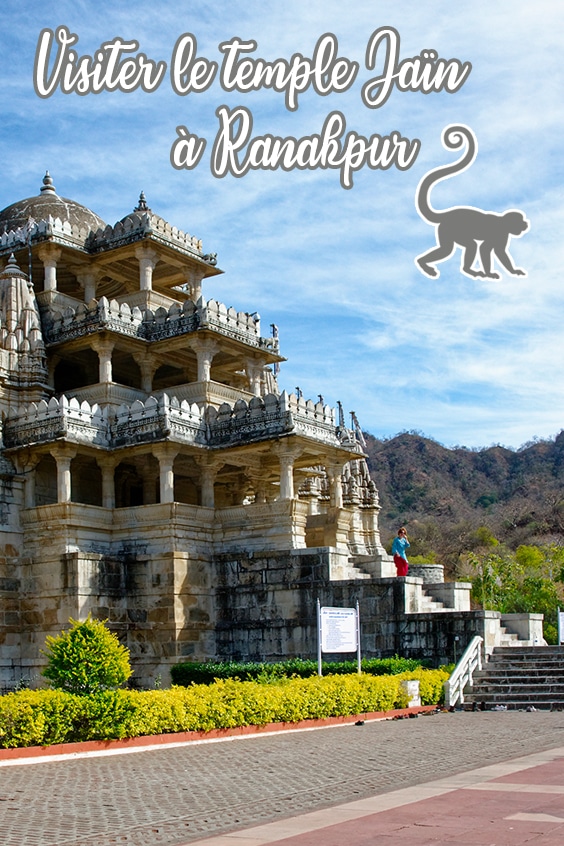 Visiter temple jain Ranakpur pin