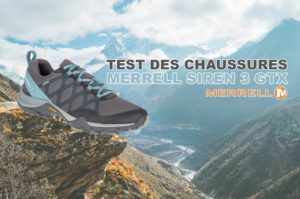 Lire la suite à propos de l’article Test des chaussures Merrell Siren 3 GTX spécialement pour femmes