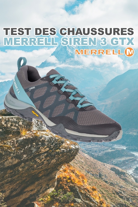 chaussures Merrell Siren 3 GTX