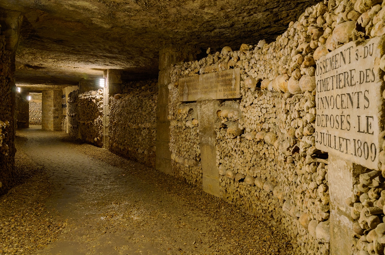 Visiter Paris en 4 ou 5 jours - Catacombes de Paris