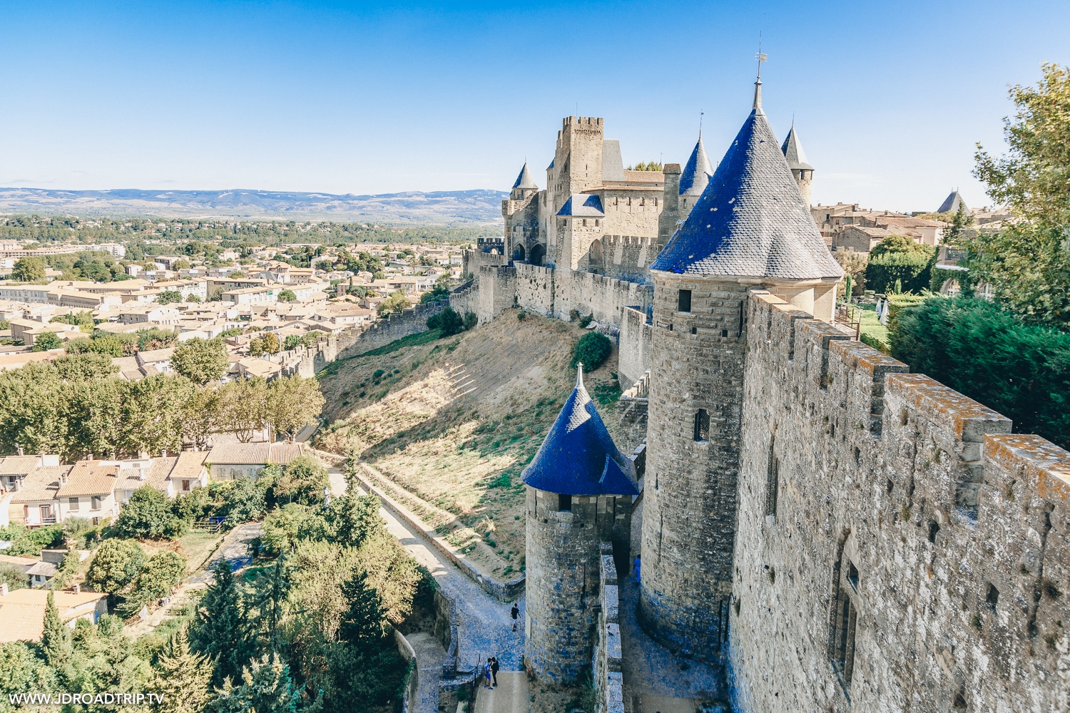 Carcassonne - Canal du Midi à vélo