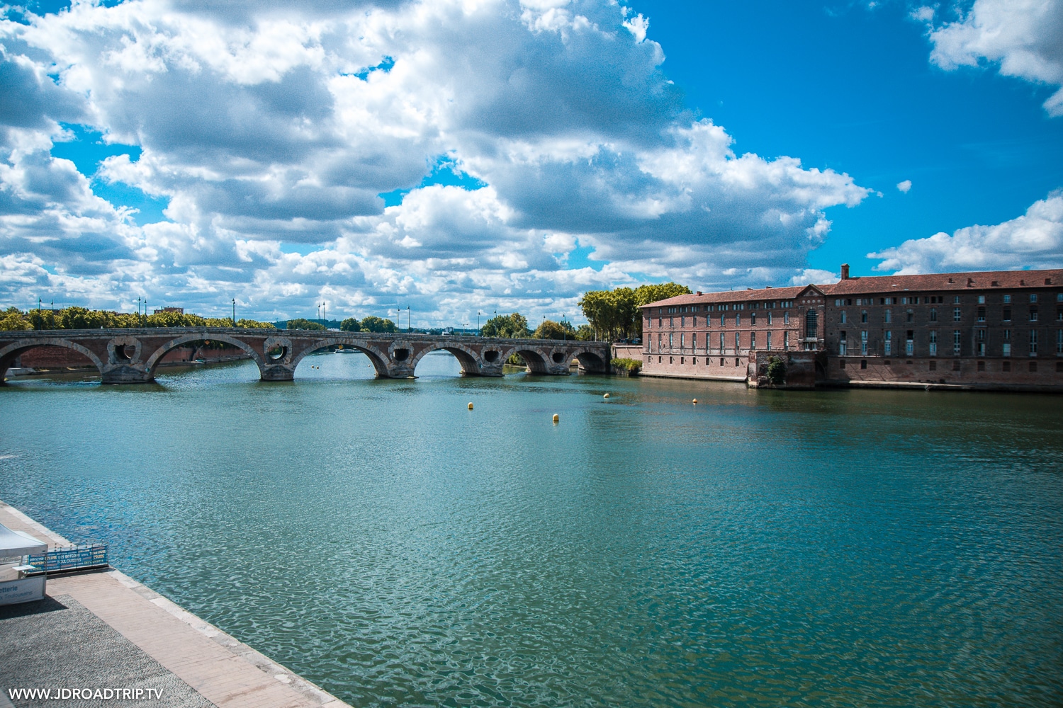 Toulouse - Canal du Midi à vélo