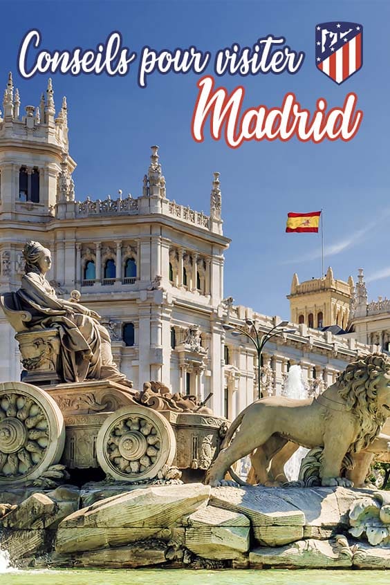 Visiter Madrid pin