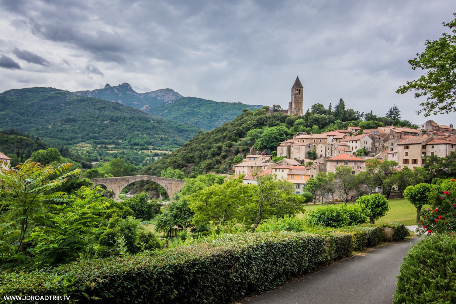 Passa Païs, Voie verte - Village d'Olargues