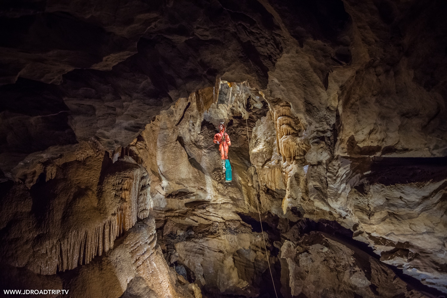 Passa Païs, Voie verte - Grotte de la fileuse de verre