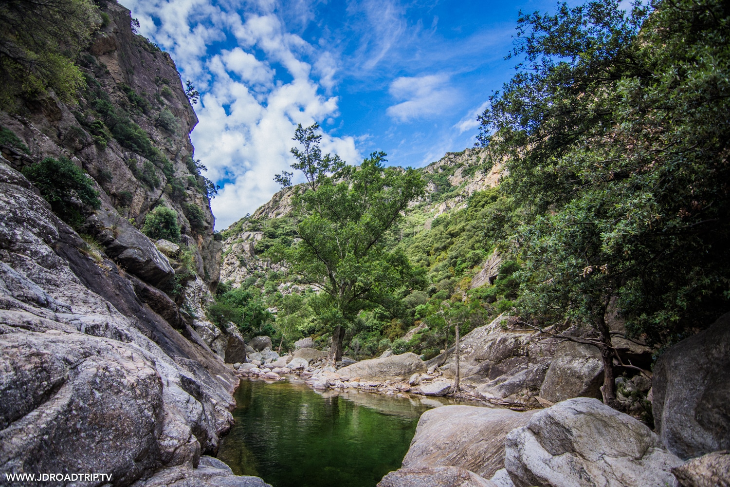 Passa Païs, Voie verte - Gorges d'Héric