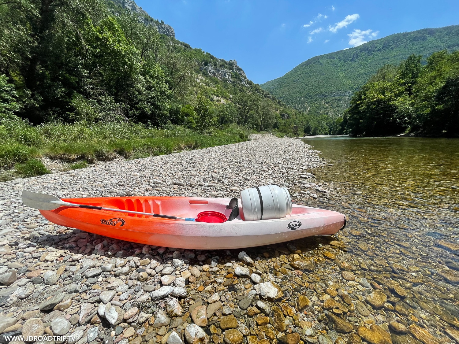 Que faire en Lozère : Canoé gorges du Tarn