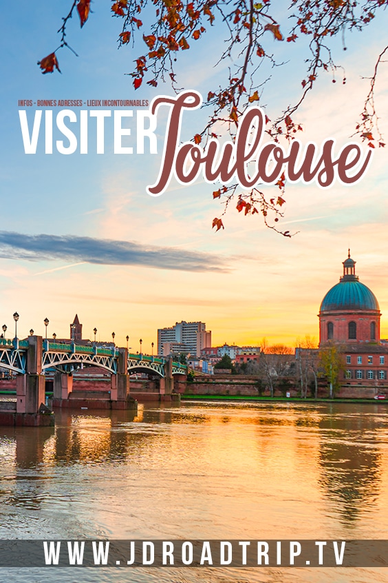 Visiter Toulouse pin