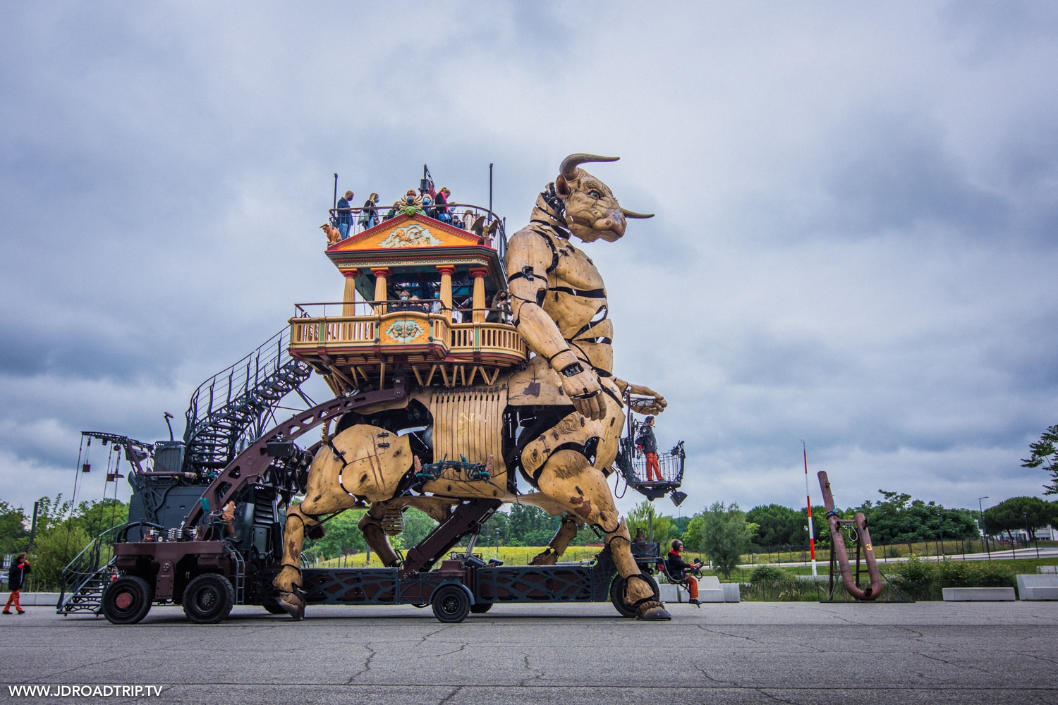 Visiter Toulouse : Halle de la machine, Minotaure