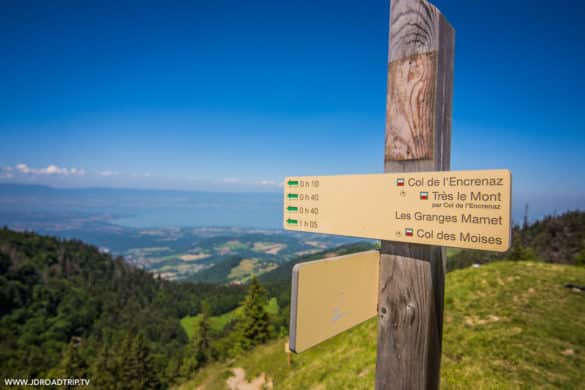 Randonnée itinérante dans les Alpes du Léman - Mont Forchat