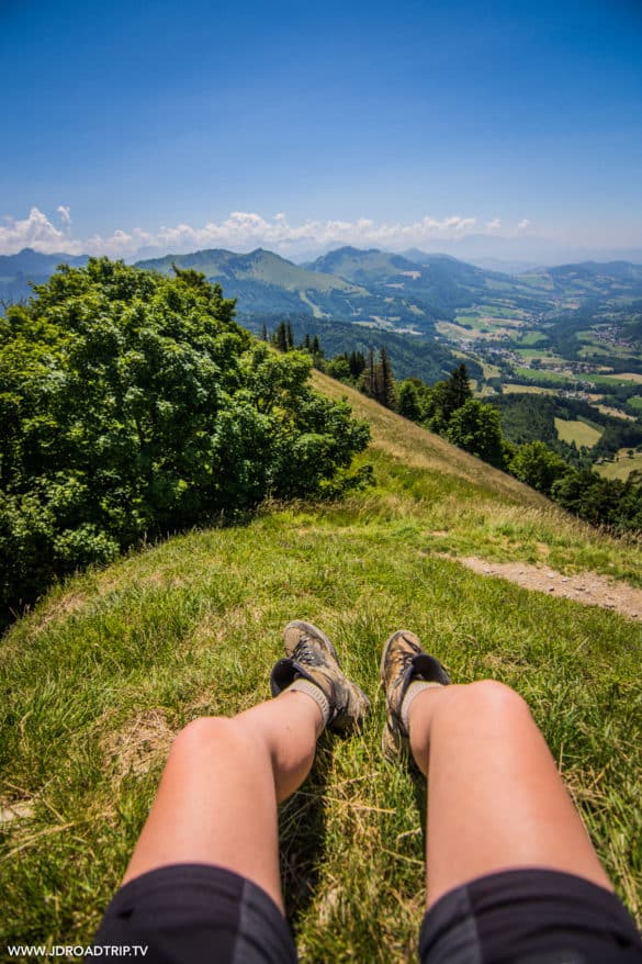 Randonnée itinérante dans les Alpes du Léman - Mont Forchat