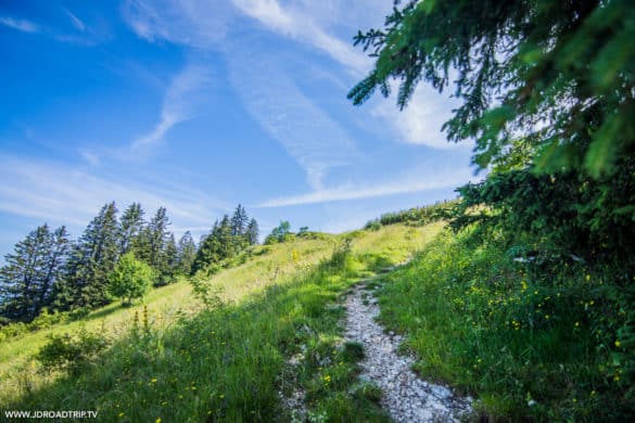 Randonnée itinérante dans les Alpes du Léman - Pointe de Miribel
