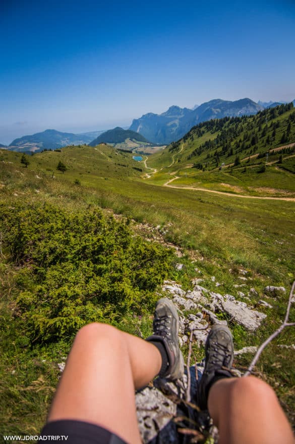 Randonnée itinérante dans les Alpes du Léman - Hirmentaz