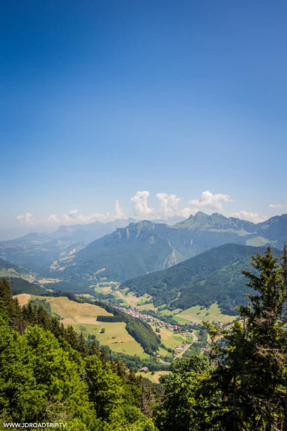 Randonnée itinérante dans les Alpes du Léman - Mont Forchat