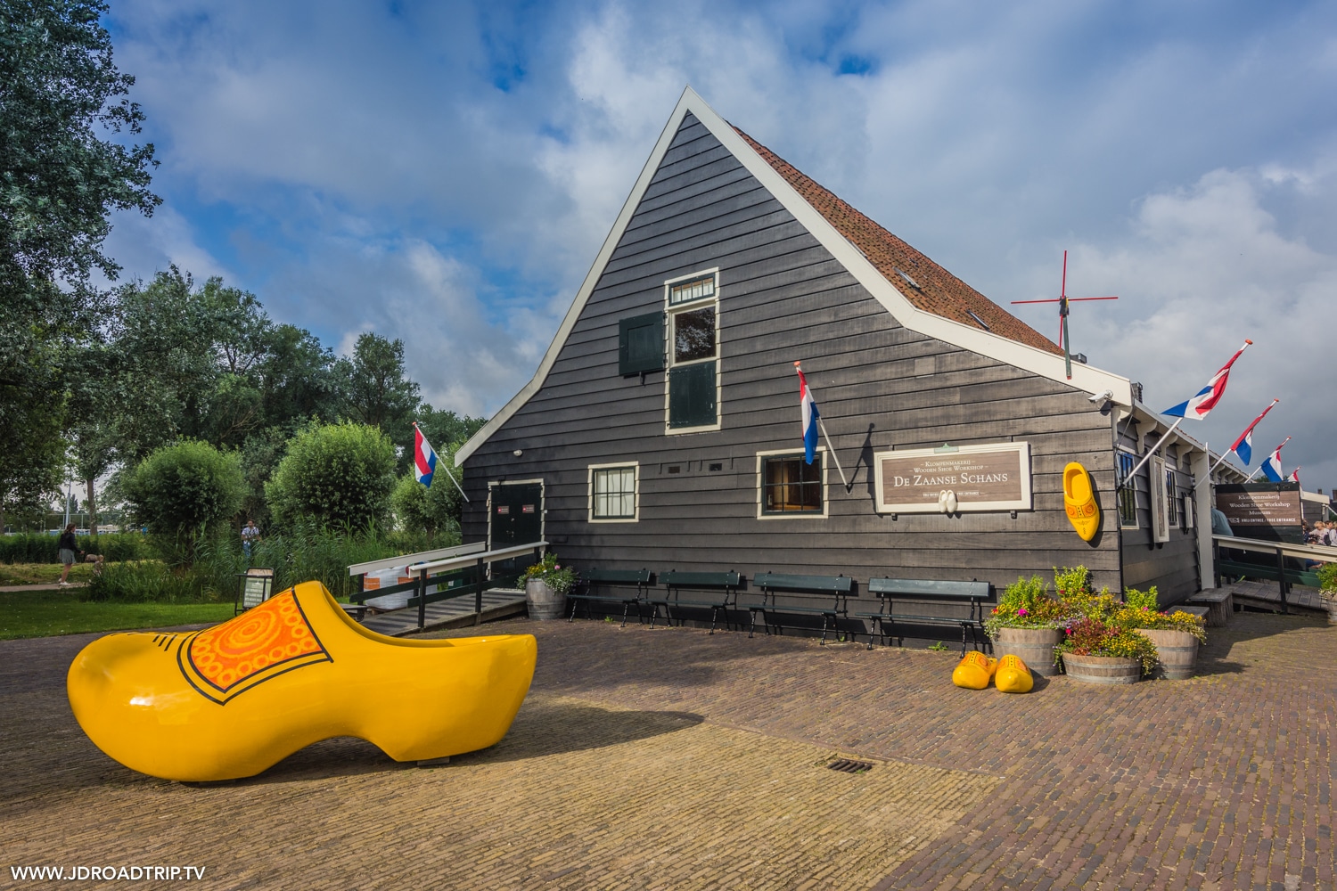 Visiter les moulins de Zaanse Schans - Fabrique de sabots