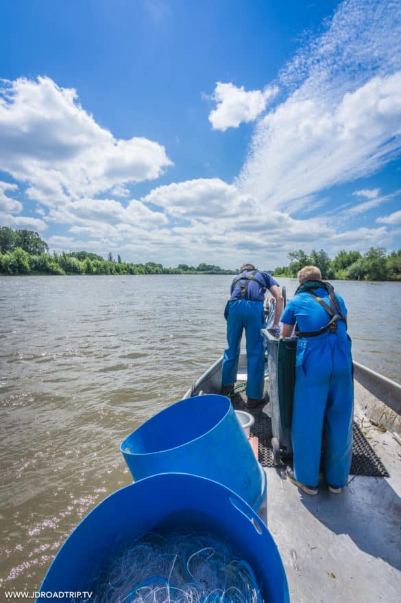 Loire à vélo - Pêche sur la Loire