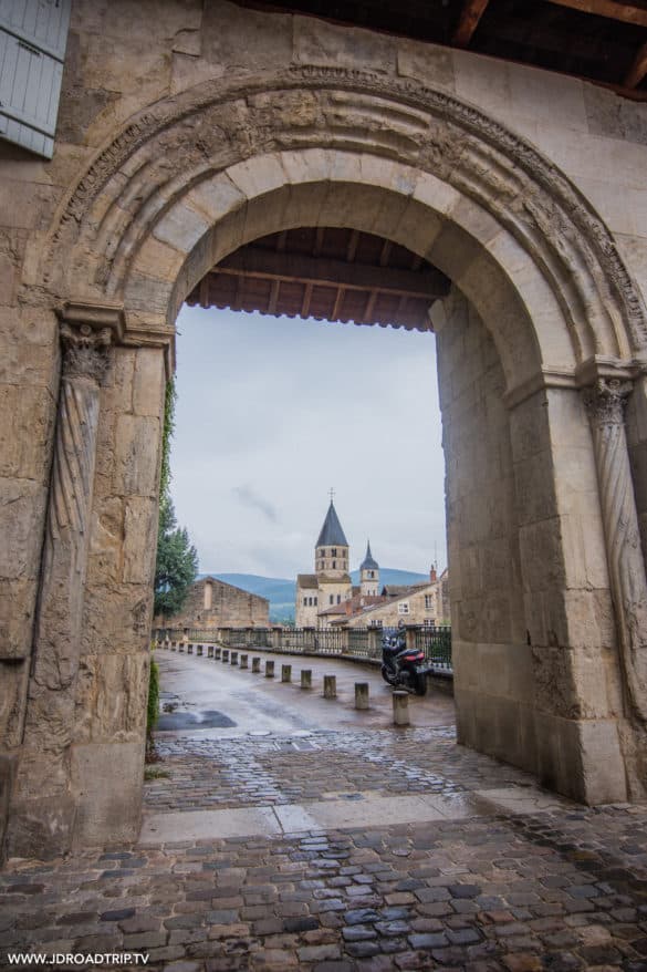 Randonnée en Saône-et-Loire - Abbaye de Cluny