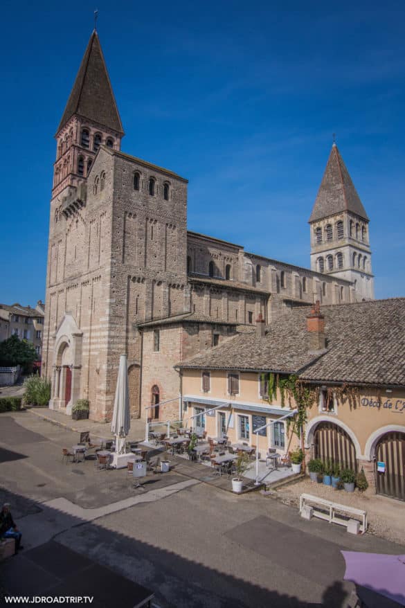 Randonnée en Saône-et-Loire - Abbaye Saint-Philibert