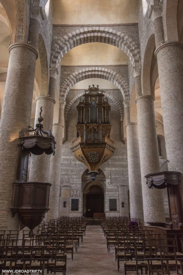 Randonnée en Saône-et-Loire - Abbaye Saint-Philibert