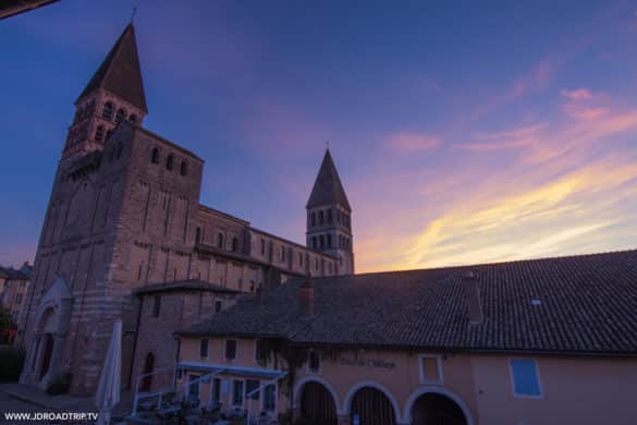 Randonnée en Saône-et-Loire - Abbaye Saint-Philibert