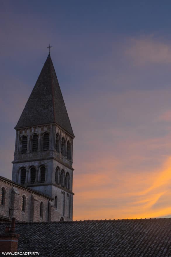 Randonnée en Saône-et-Loire - Abbaye Saint-Philibert