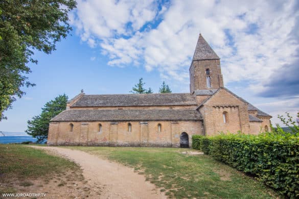 Randonnée en Saône-et-Loire - Village Médiéval Brancion