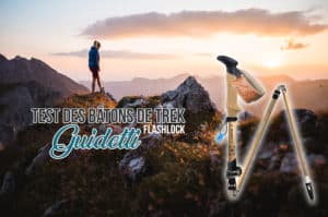 Lire la suite à propos de l’article Test des bâtons de trek Guidetti Flashlock