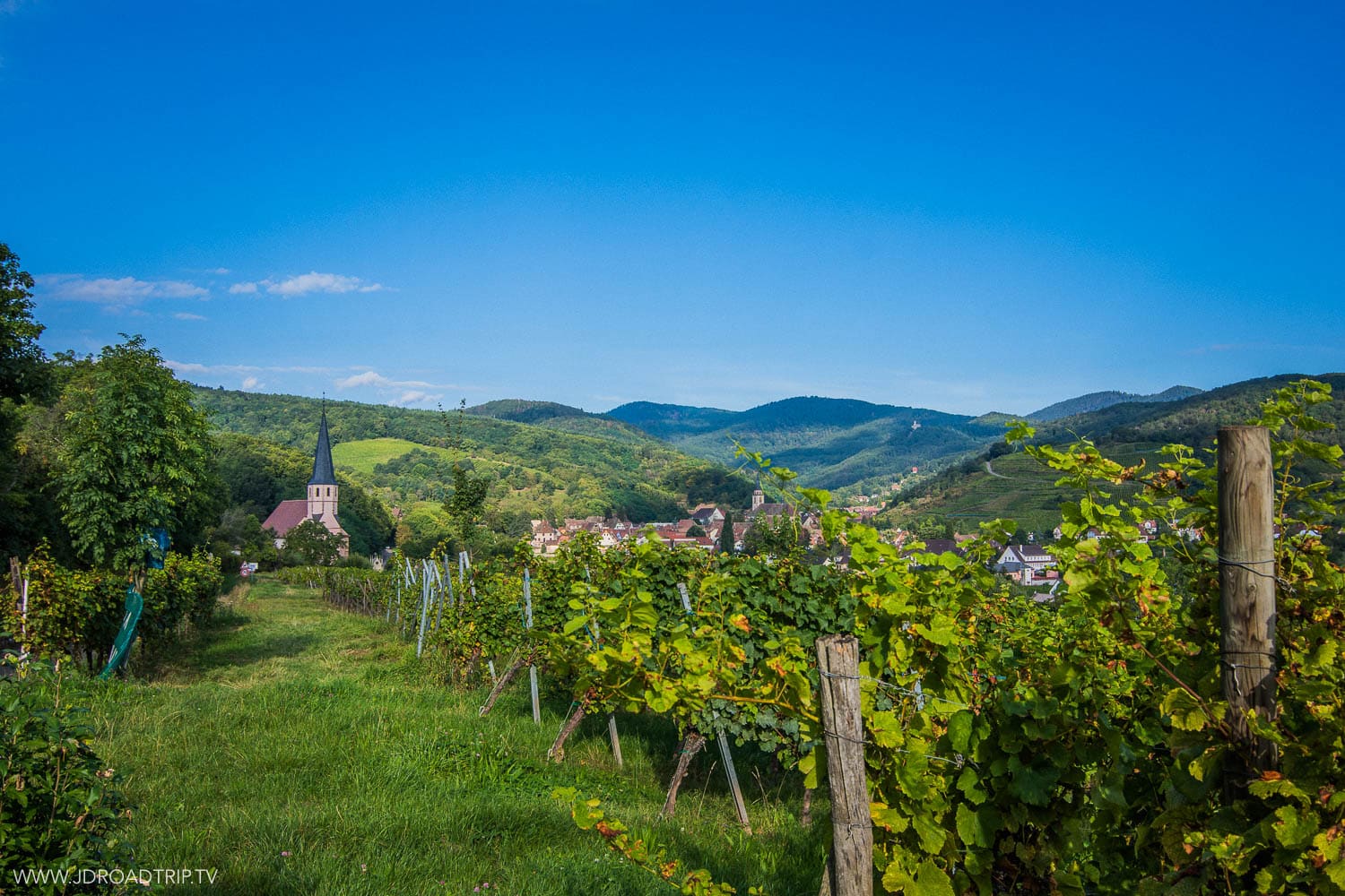 Alsace à vélo - Ribeauvillé