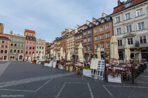 visiter Varsovie - Place du marché Rynek