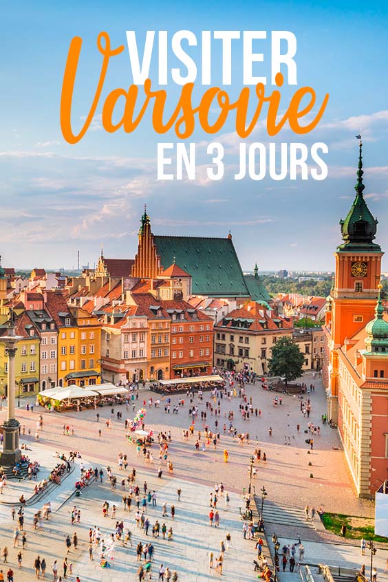Visiter Varsovie en 3 jours pin